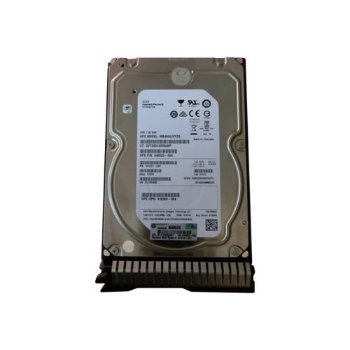 Hewlett Packard Enterprise HPE Dual Port - hårddisk - 4 TB - SAS 12Gb/s