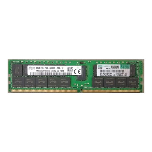 Hewlett Packard Enterprise HPE - DDR4 - modul - 64 GB - DIMM 288-pin - 3200 MHz - registrerad