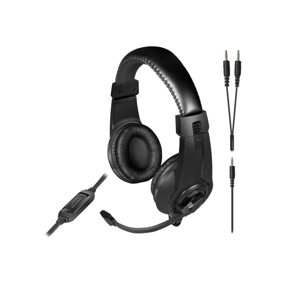 Produktbild för SPEEDLINK Legatos - headset - 3,5 mm kontakt