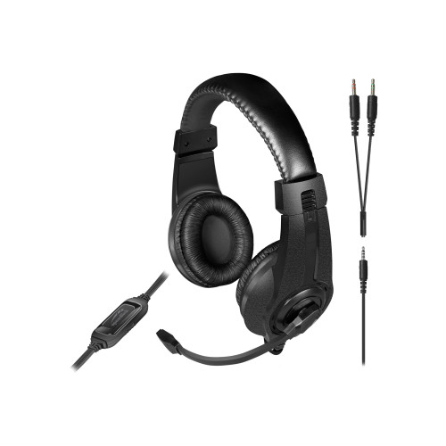 Jöllenbeck SPEEDLINK Legatos - headset - 3,5 mm kontakt