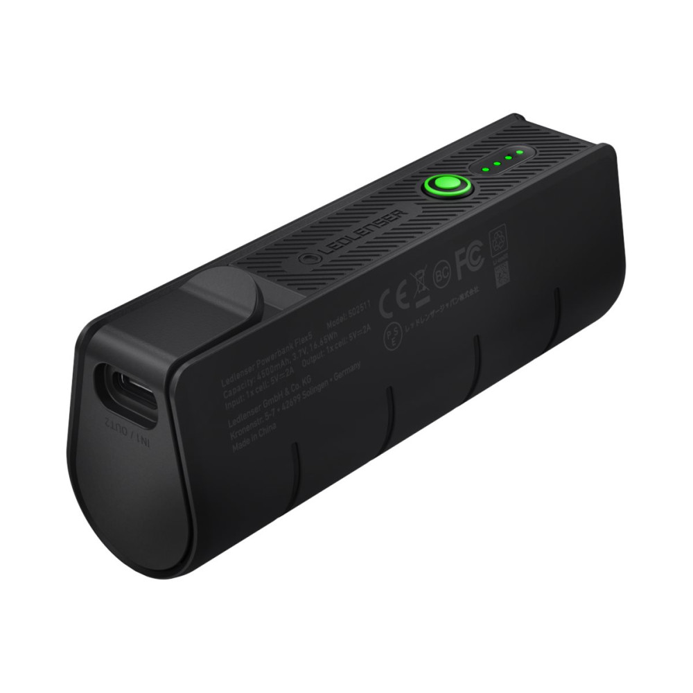 Produktbild för Ledlenser Flex 5 powerbank / batteriladdare x 21700 - Li-Ion - USB-C, USB