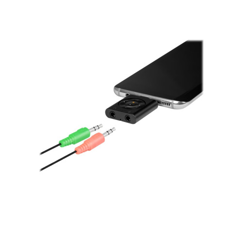 LogiLink LogiLink USB-C HiFi DAC with EQ and 3D Mode - ljudkort - USB-C