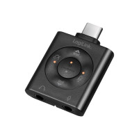 Produktbild för LogiLink USB-C HiFi DAC with EQ and 3D Mode - ljudkort - USB-C