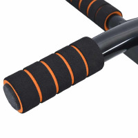 Produktbild för Pull Up Bar Svart och Röd 92 x 51 x 18 cm Pulverlackerat stål