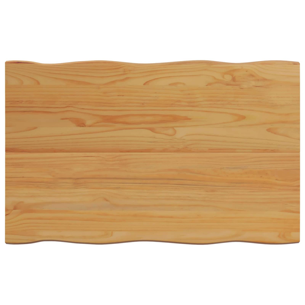 Produktbild för Matbord EKAI Vit 112 x 70 x 76,5 cm Massiv furu