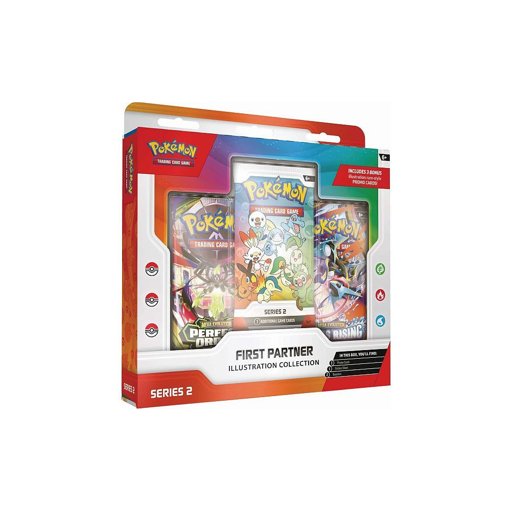 Produktbild för Pokémon First Partner Illustration Collection: Series 2 (2 B...
