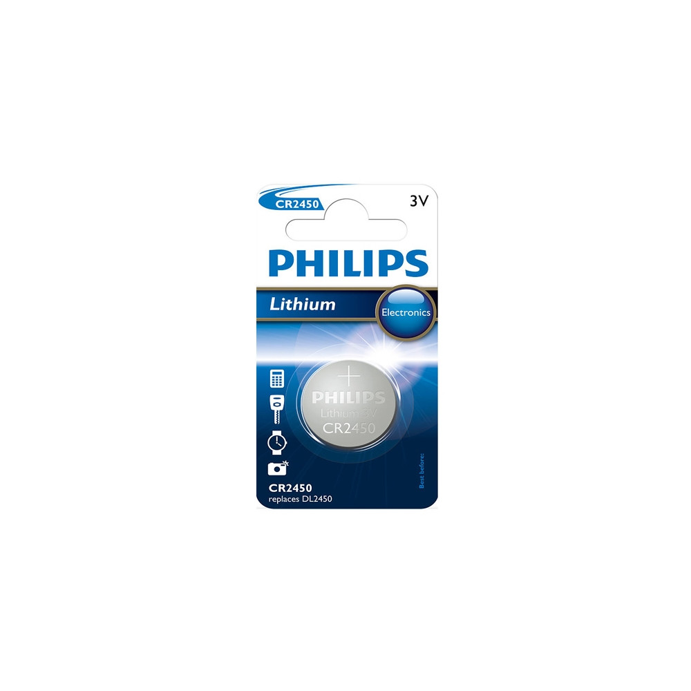 Produktbild för Philips Minicells CR2450 batteri x CR2450 - Li