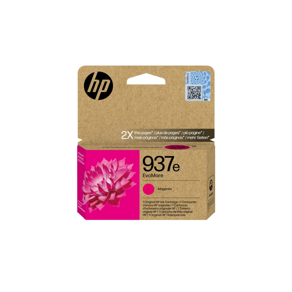Produktbild för HP 937e EvoMore - magenta - original - Officejet - bläckpatron