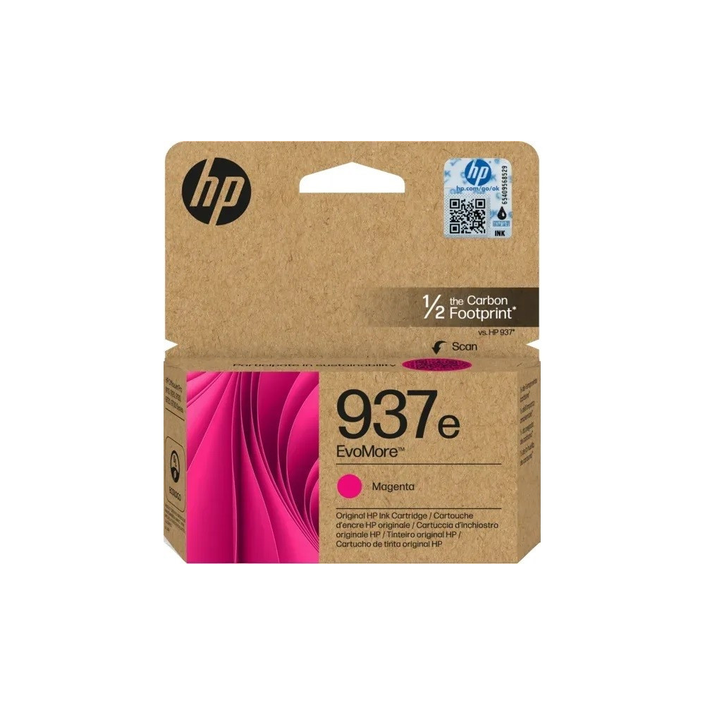 Produktbild för HP 937e EvoMore - magenta - original - Officejet - bläckpatron