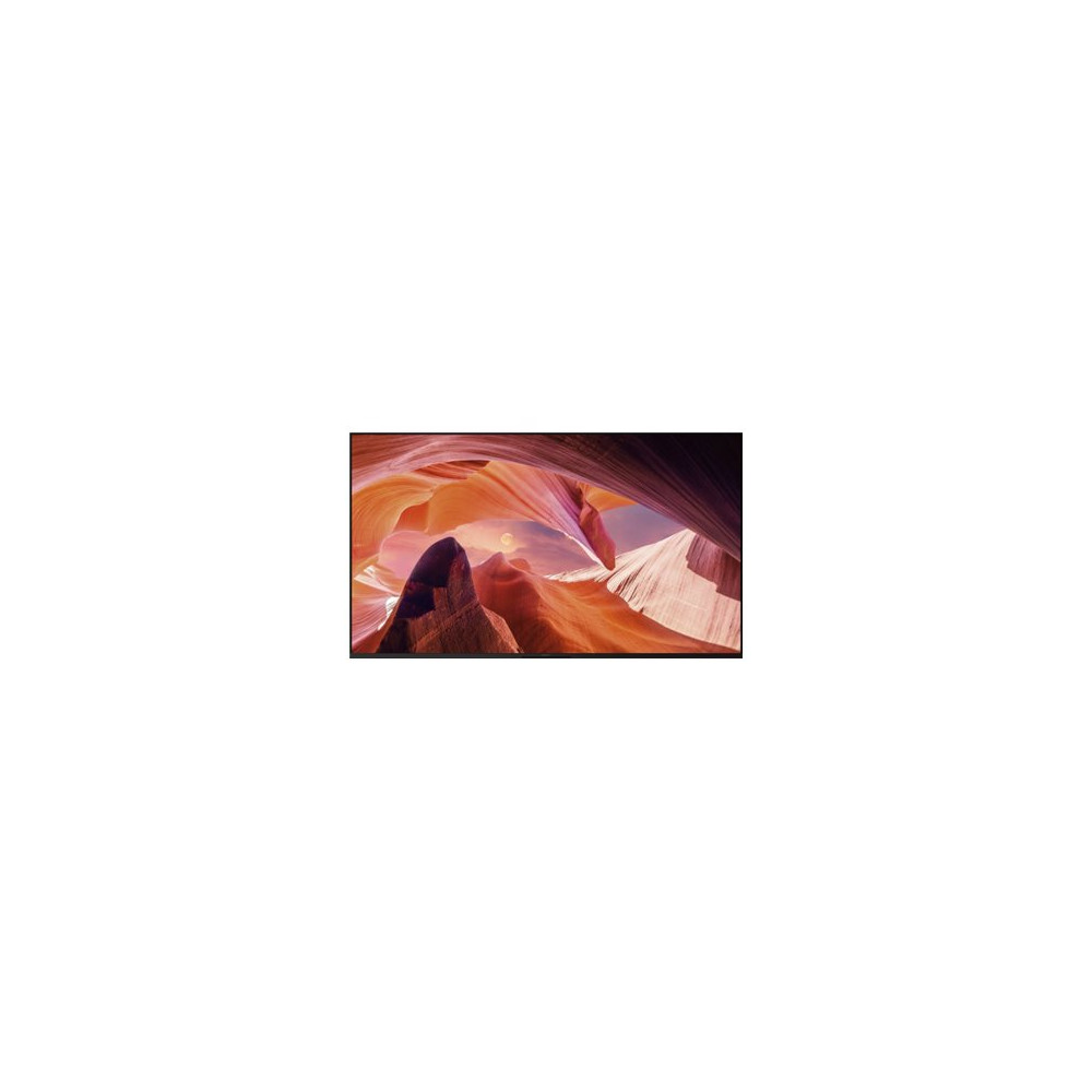 Produktbild för Sony Bravia Professional Displays FWD-65X80L X80L Series - 65" Klass (64.5" visbar) LED-bakgrundsbelyst LCD-skärm - 4K - för digital skyltning