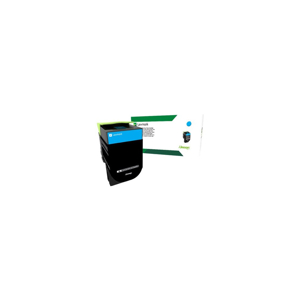 Produktbild för Lexmark 702XC - Extra lång livslängd - cyan - original - tonerkassett - LCCP, LRP
