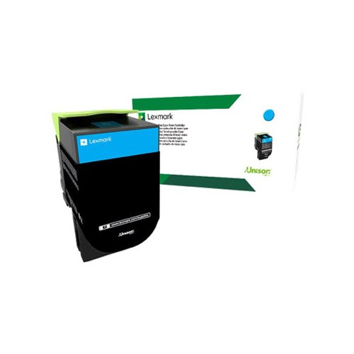 Lexmark International Lexmark 702XC - Extra lång livslängd - cyan - original - tonerkassett - LCCP, LRP
