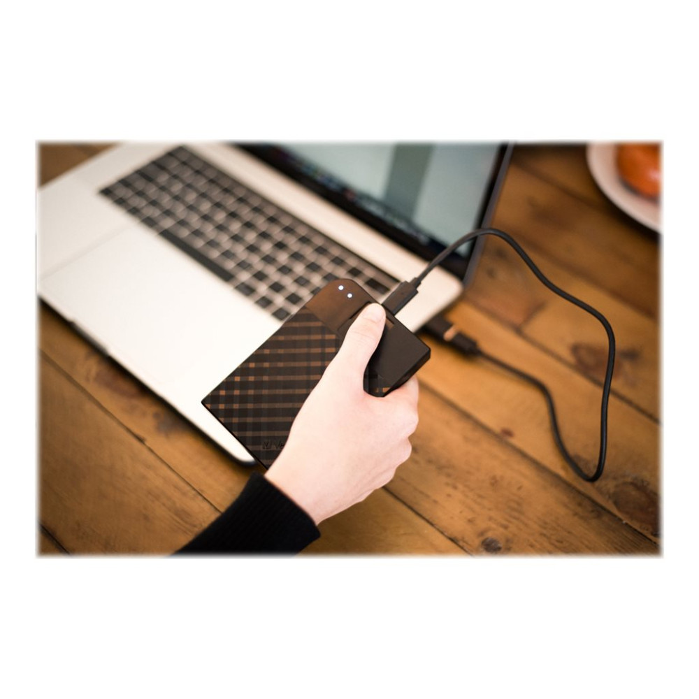 Produktbild för Verbatim Fingerprint Secure - hårddisk - 2 TB - USB 3.1 Gen 1