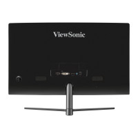 Produktbild för ViewSonic VX2458-C-MHD - LED-skärm - böjd - Full HD (1080p) - 24"