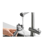 Produktbild för Braun Multiquick 3 MQ 3000 Smoothie+ - handmixer - vit / blå