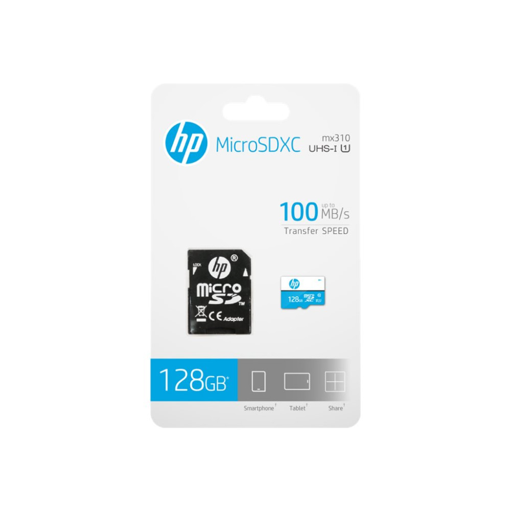 Produktbild för HP mx310 - flash-minneskort - 128 GB - mikroSDXC UHS-I