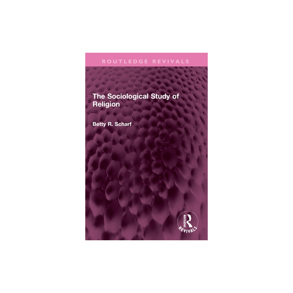 Produktbild för The Sociological Study of Religion (häftad, eng)