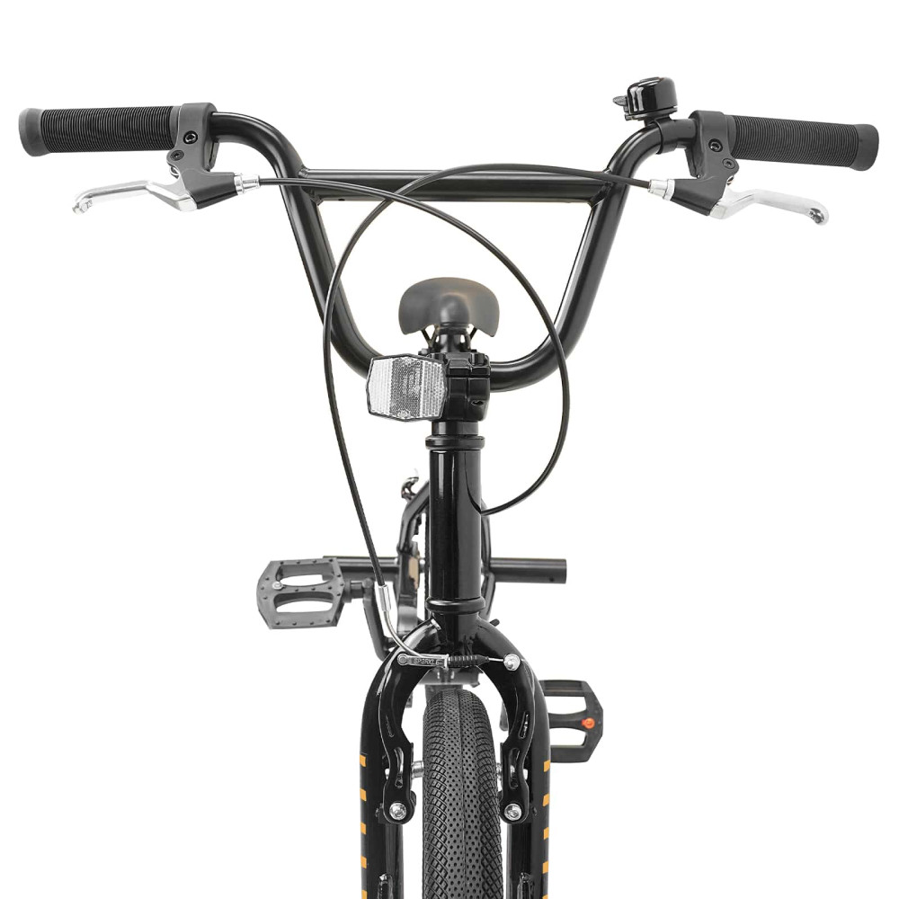 Produktbild för BMX Cykel 16 Tum för 5-8 år gammal Svart