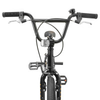 Produktbild för BMX Cykel 16 Tum för 5-8 år gammal Svart
