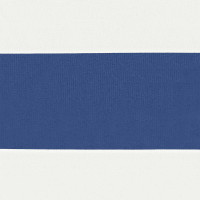 Produktbild för Balkongskärm 200 x 300 cm Tyg med PU-beläggning Blå och Vit