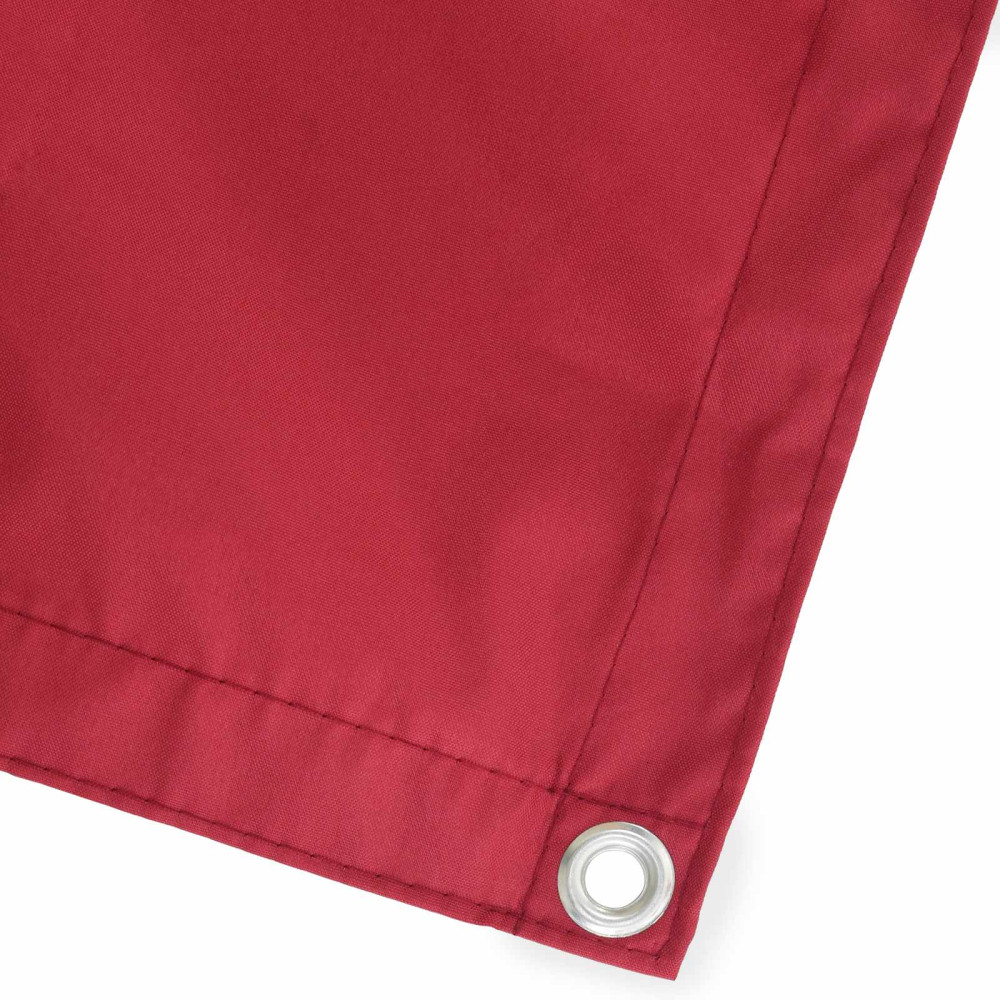 Produktbild för Balkongskärm 180 x 500 cm Tyg med PU-beläggning Röd