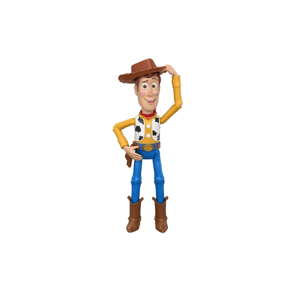 Produktbild för Disney Pixar Toy Story 5-figur med funktion att ta av hatten...