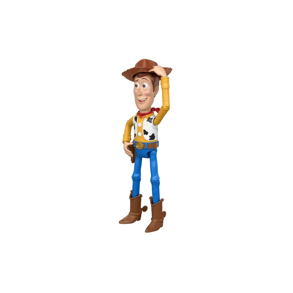 Produktbild för Disney Pixar Toy Story 5-figur med funktion att ta av hatten...