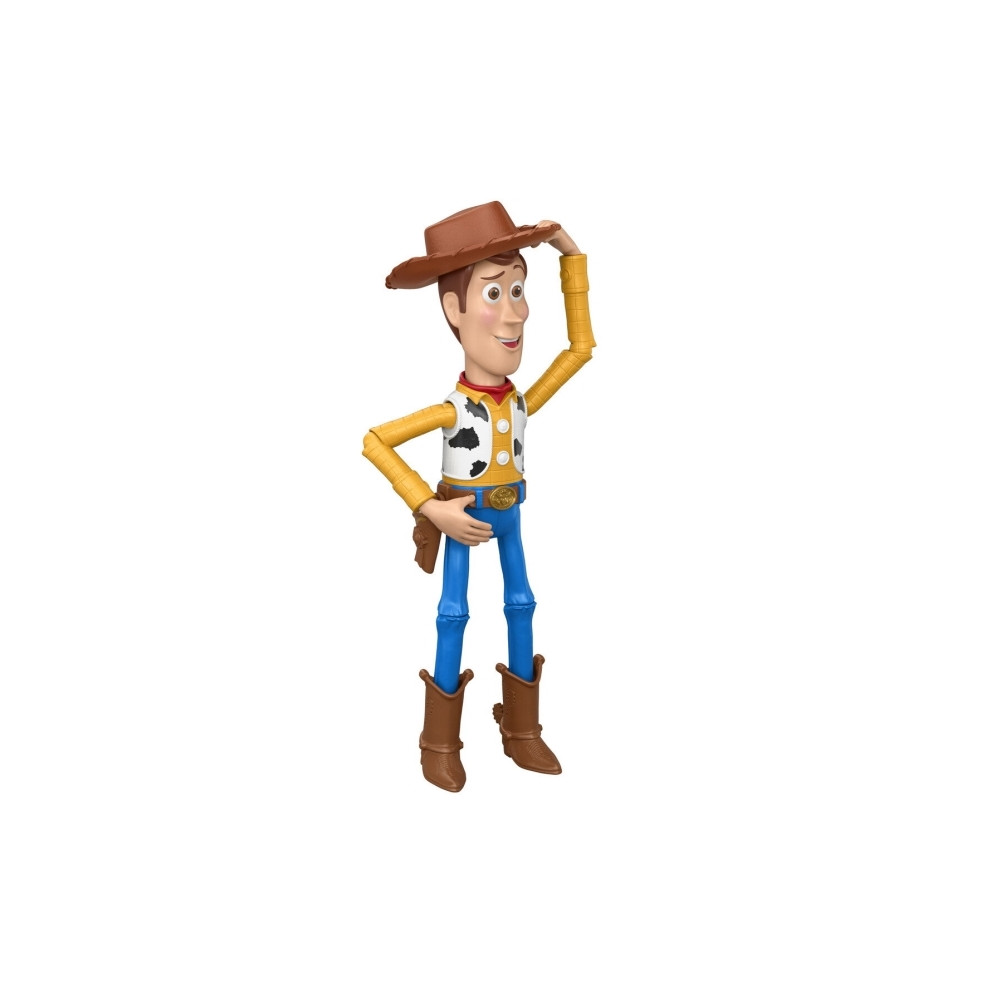 Produktbild för Disney Pixar Toy Story 5-figur med funktion att ta av hatten...