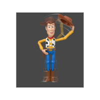 Produktbild för Disney Pixar Toy Story 5-figur med funktion att ta av hatten...