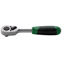 Produktbild för Stahlwille 415-2K 11111010 Vändbar skralde 1/4 (6,3 mm) 117...
