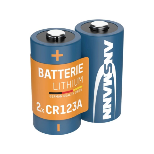 Ansmann Ansmann CR17335 CR-123A fotobatteri, litium, 1375 mAh, 3 V,...