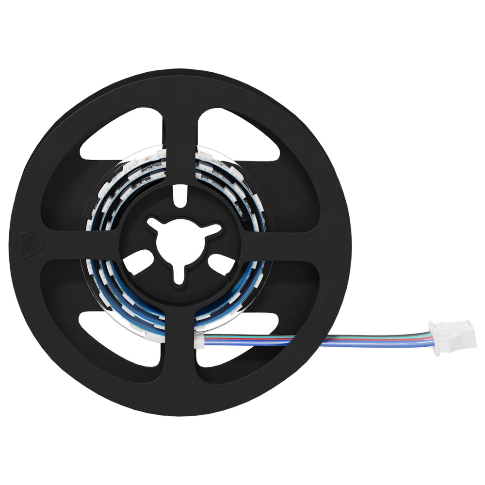 Produktbild för LED Band 12 pcs Svart och Transparent 350 mm Koppar och plast