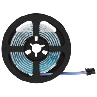 Produktbild för LED Band 12 pcs Svart och Transparent 1300 mm Koppar och plast