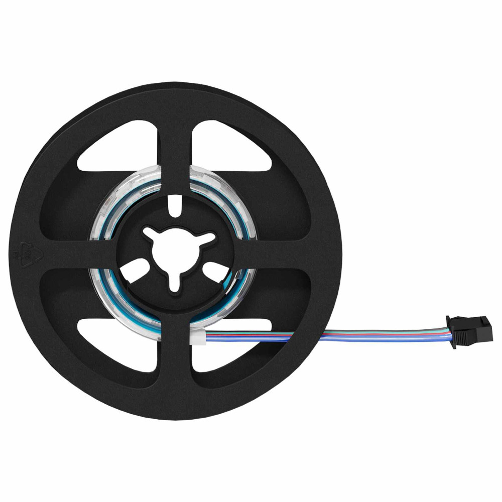 Produktbild för LED Band 12 pcs Svart och Transparent 250 mm Koppar och plast