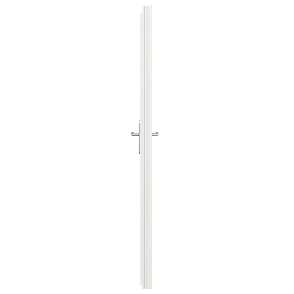 Produktbild för Framdörr Vit 98 x 208 cm PVC