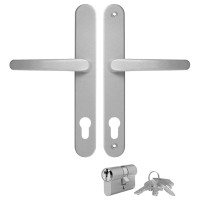 Produktbild för Framdörr Antracit 88 x 200 cm PVC