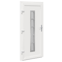 Produktbild för Framdörr Antracit 98 x 208 cm PVC