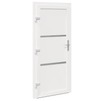 Produktbild för Framdörr Vit 88 x 200 cm PVC