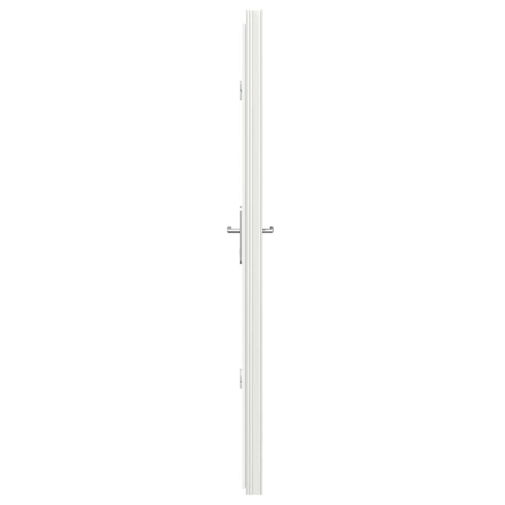 Produktbild för Framdörr Vit 98 x 208 cm PVC