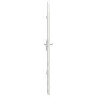 Produktbild för Framdörr Vit 98 x 208 cm PVC