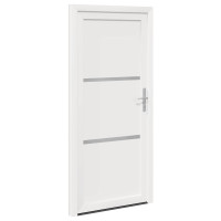 Produktbild för Framdörr Vit 98 x 200 cm PVC