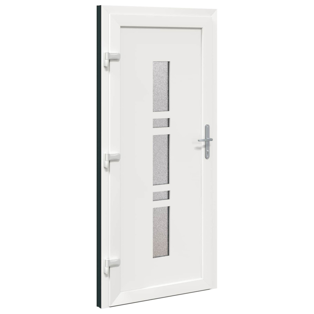 Produktbild för Framdörr Antracit 88 x 200 cm PVC