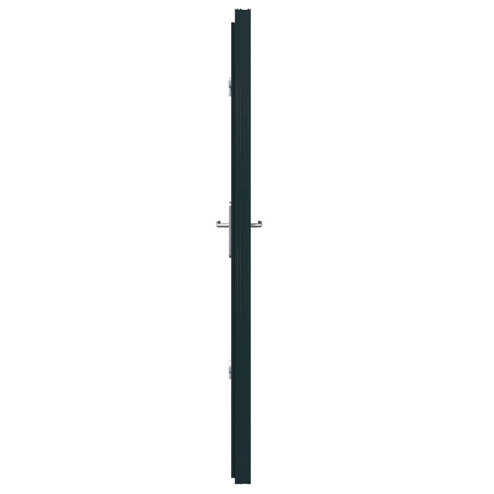 Produktbild för Framdörr Antracit 98 x 200 cm PVC