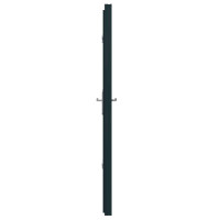 Produktbild för Framdörr Antracit 98 x 200 cm PVC