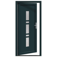 Produktbild för Framdörr Antracit 98 x 200 cm PVC