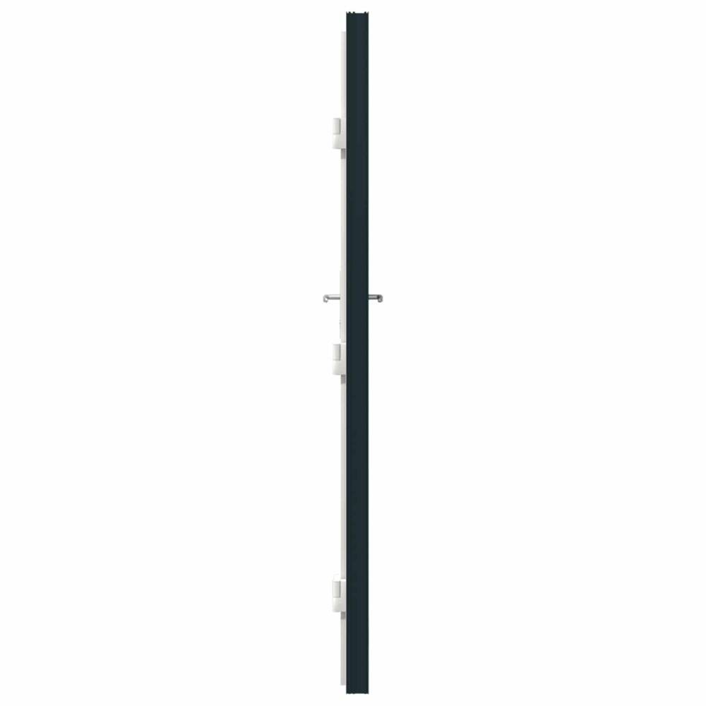 Produktbild för Framdörr Antracit 98 x 200 cm PVC