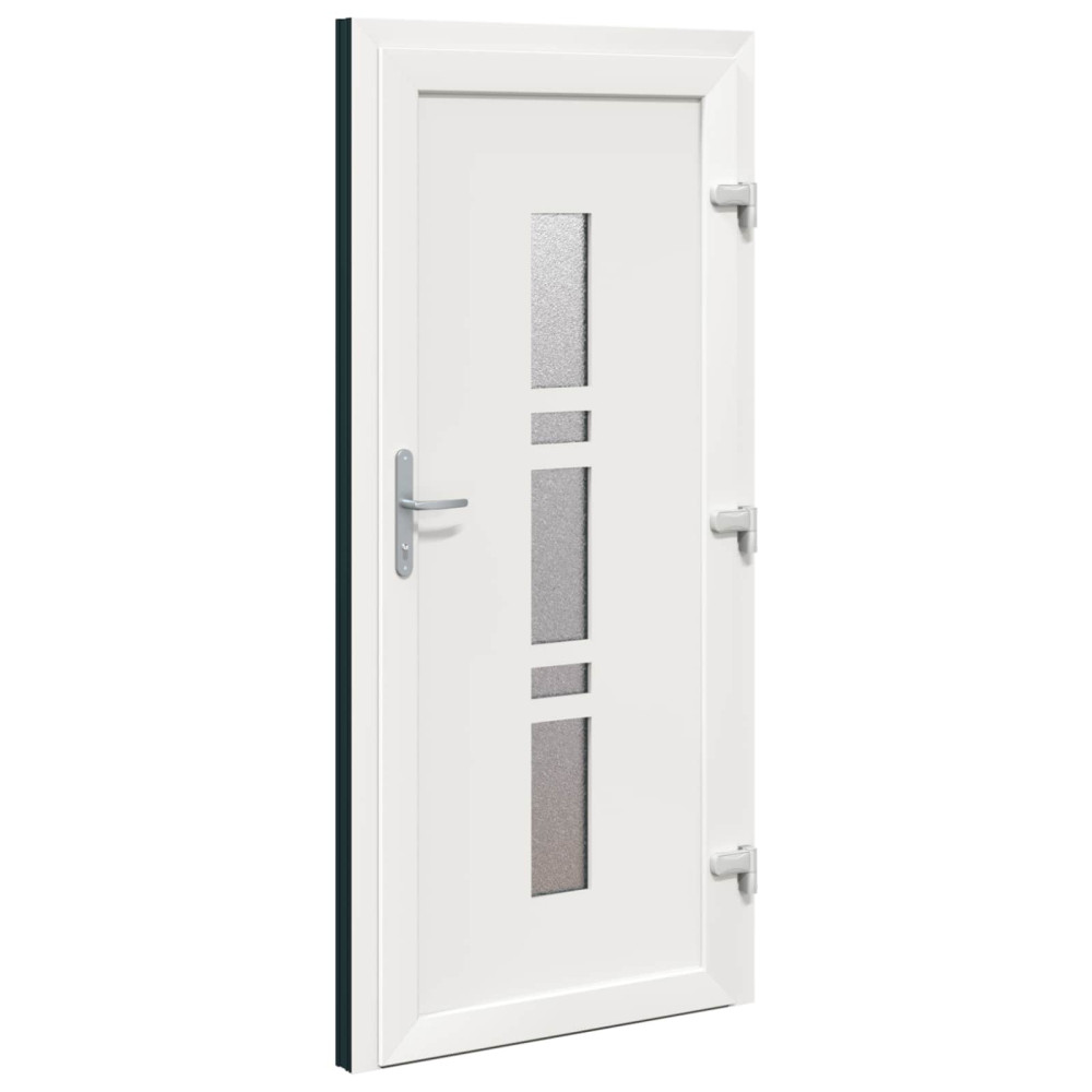Produktbild för Framdörr Antracit 108 x 208 cm PVC