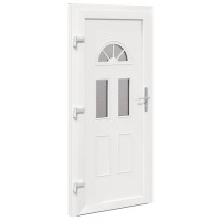 Produktbild för Framdörr Antracit 98 x 198 cm PVC