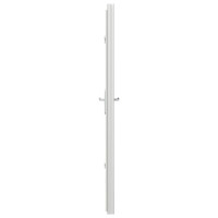 Produktbild för Framdörr Antracit 110 x 210 cm PVC