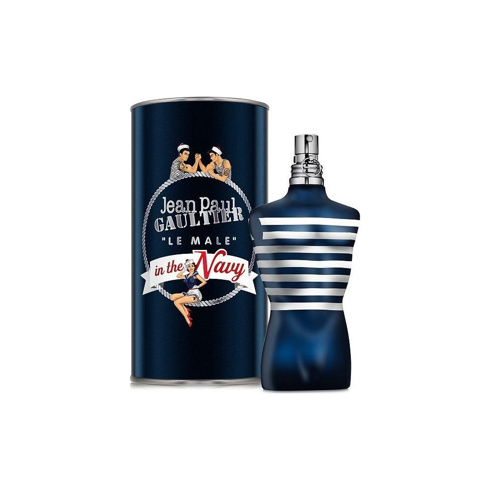 Produktbild för Jean Paul Gaultier Le Male Eau De Toilette 125ml In The Navy...